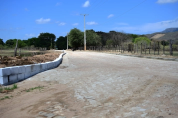 Foto - entrega de pavimentação