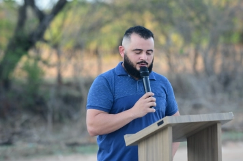 Foto - entrega de pavimentação