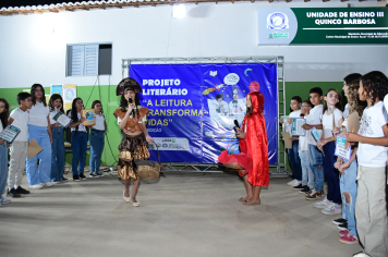 Foto - PROJETO LITERÁRIO - QUINCO BARBOSA