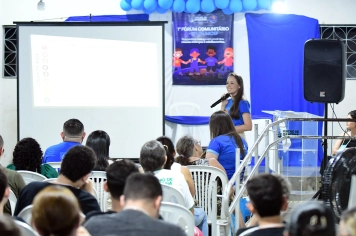 Foto - I FÓRUM COMUNITÁRIO - SELO UNICEF