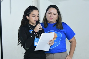 Foto - I FÓRUM COMUNITÁRIO - SELO UNICEF