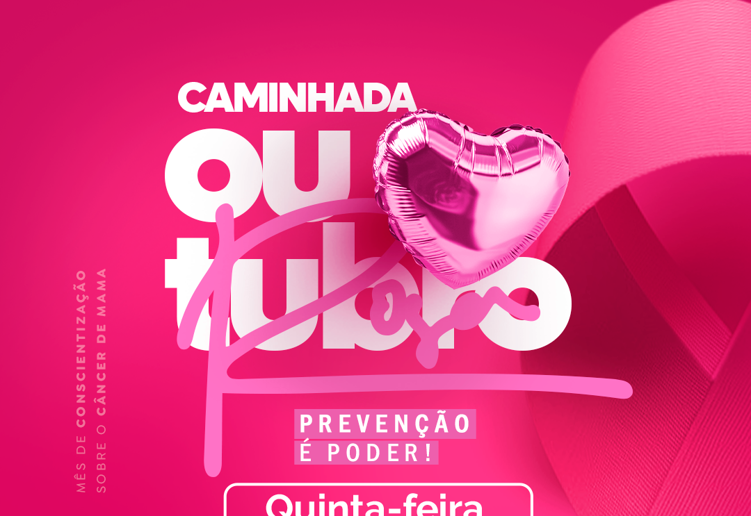 Caminhada Outubro Rosa celebra a vida em Riacho de Santana
