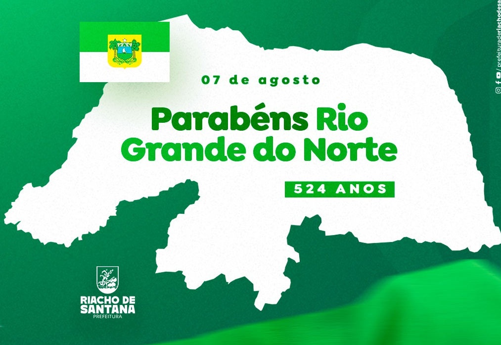 PARABÉNS, RIO GRANDE DO NORTE!