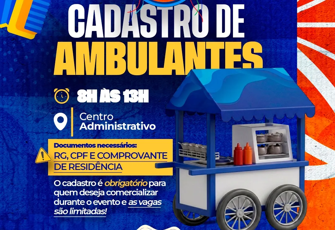 CADASTRO DE AMBULANTES 