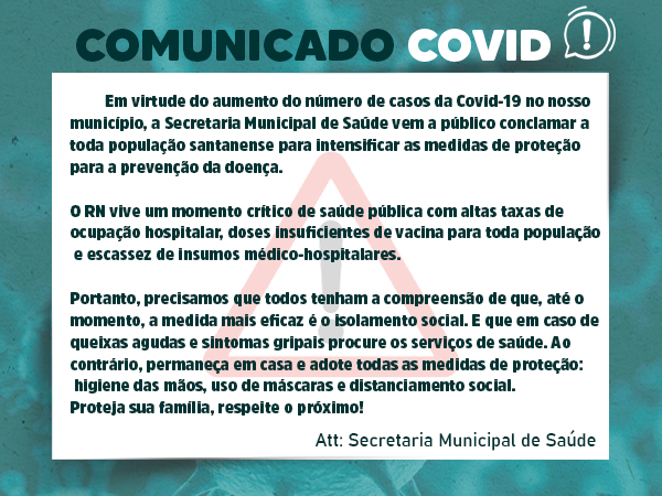 COMUNICADO COVID